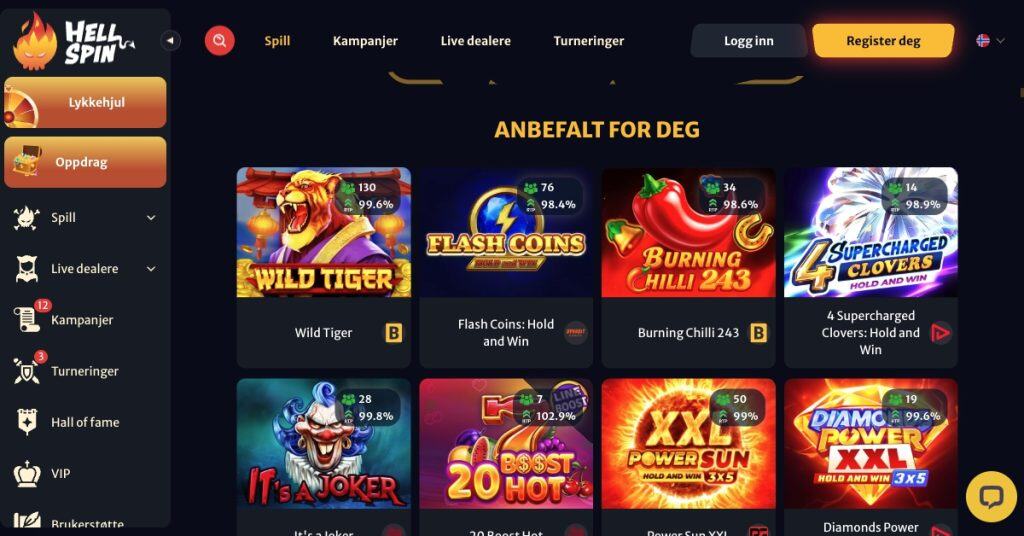 hellspin nettcasino